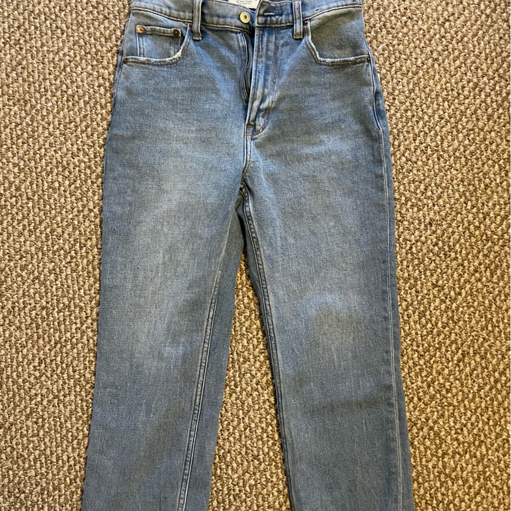 Curve Love Ultra High Rise Ankle Straight Jean